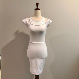 White Sequin Armani Exchange Dress - Size XS - NWT